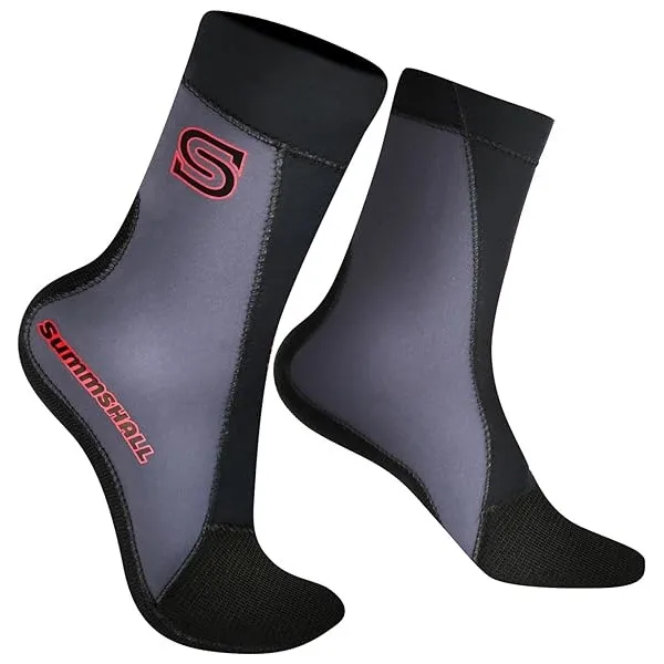 Summshall Beach Anti-slip Swim Socks Thermal Waterproof Wetsuit Socks Premium 100% CR 3mm Sand Proof Neoprene Socks