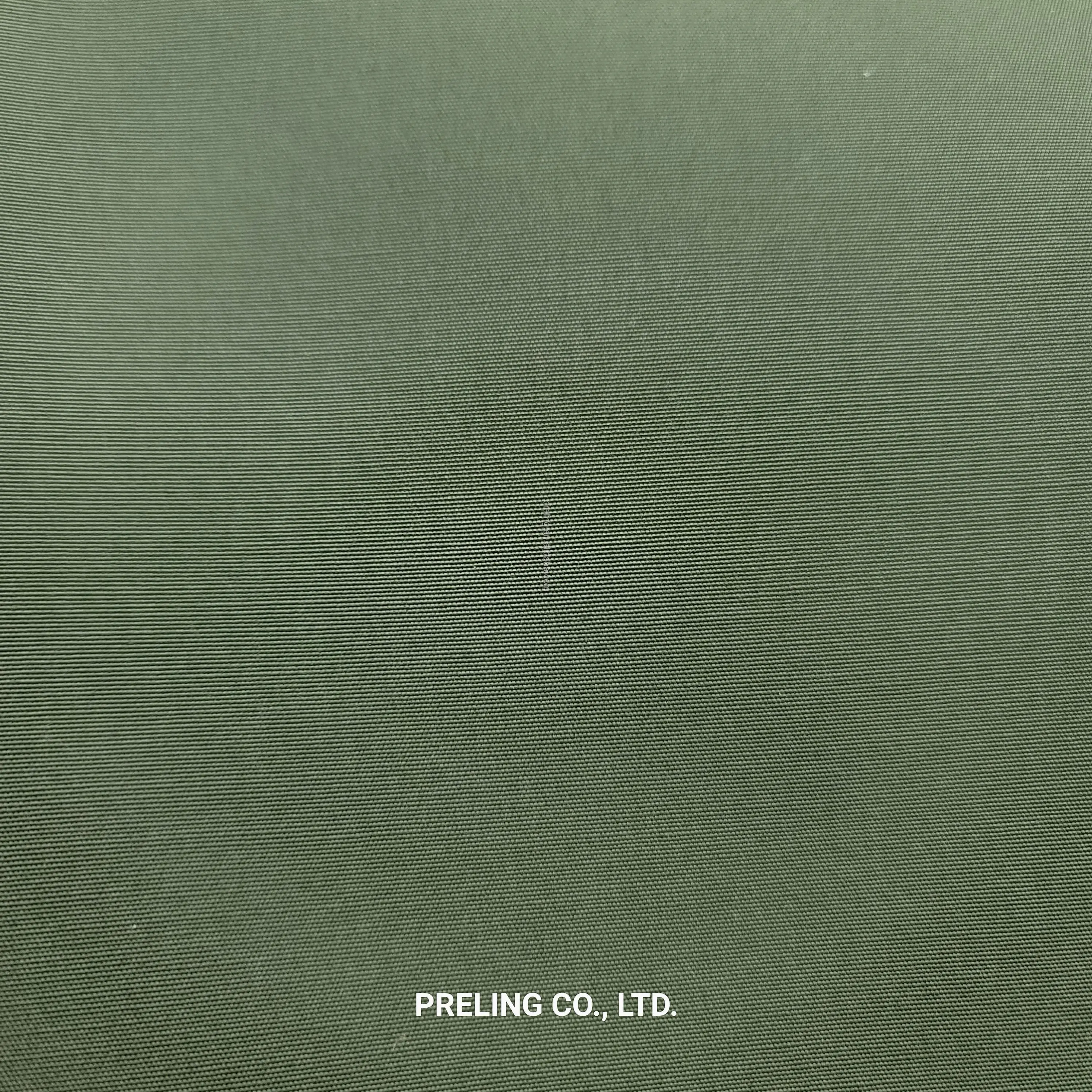 Cotton feel polyester 150D*21S spun yarn plain for down coat jackets