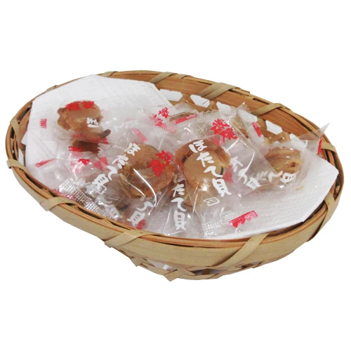 Japanese healthy soft baked fragrant sea scallop food snack