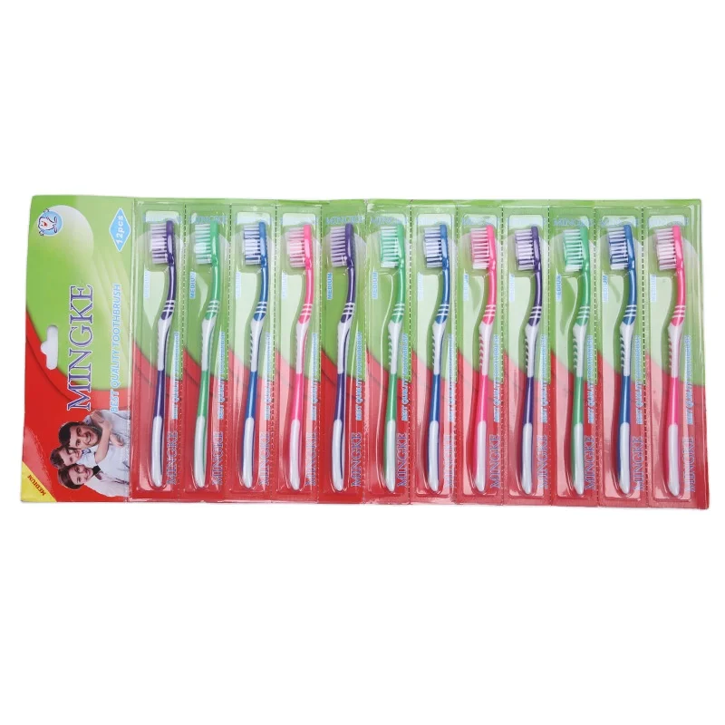 Wholesale Custom Cheap Price Private Label Adult Plastic Toothbrush Manufacturer China Supplier