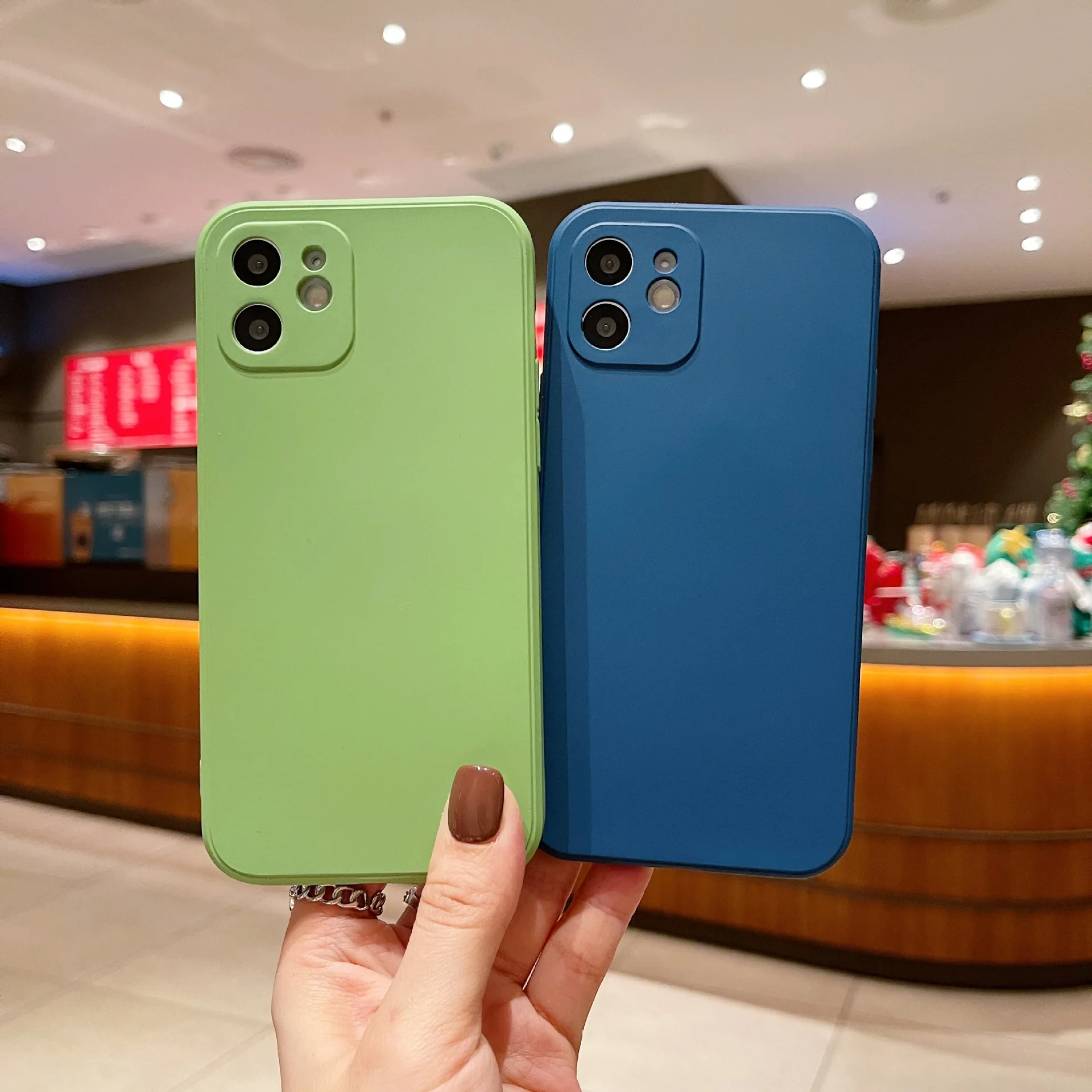 Hot Selling   Soft Silicone TPU Shockproof Case for iPhone 13 with Fiber Fabric Cloth case  for Redmi Note 10 Pro