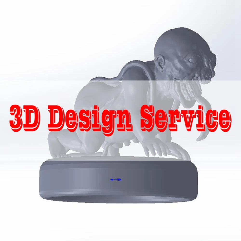 Новейшие дизайнерские детали STL STP IGS файл для SLA 3D печати поставка с завода