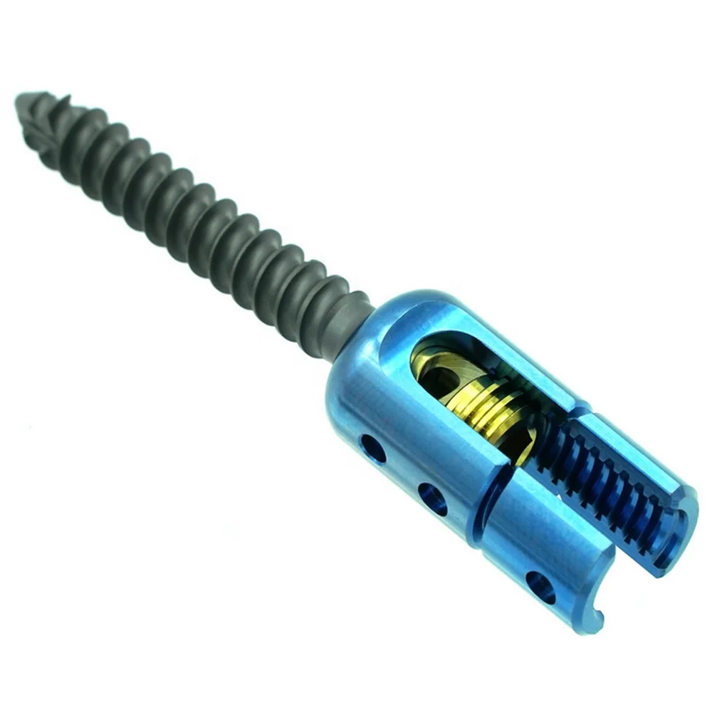 Конкурентоспособная цена, полиаксиальный редукционный винт для системы Фиксации Позвоночника, ортопедические хирургические имплантаты