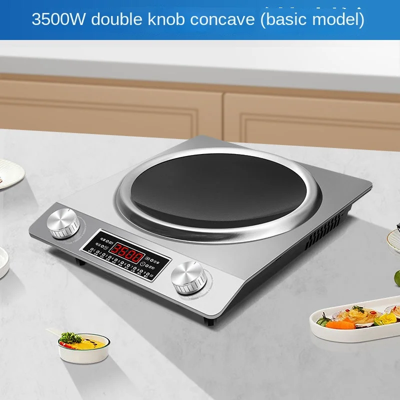 Dual Hot Electric Infrared Ceramic Cooker Stove Portable 3500W Power Digital Touch Stainless Steel Housing Kitchen Appliance
