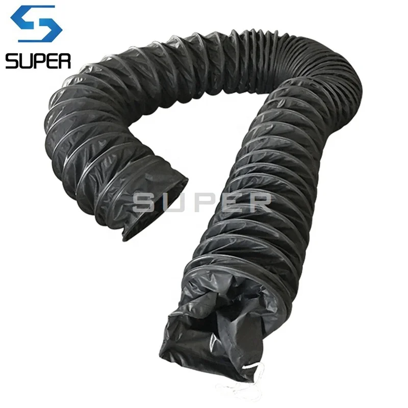 200mm Heavy Duty PVC Reinforced Explosion Proof Flexible Duct