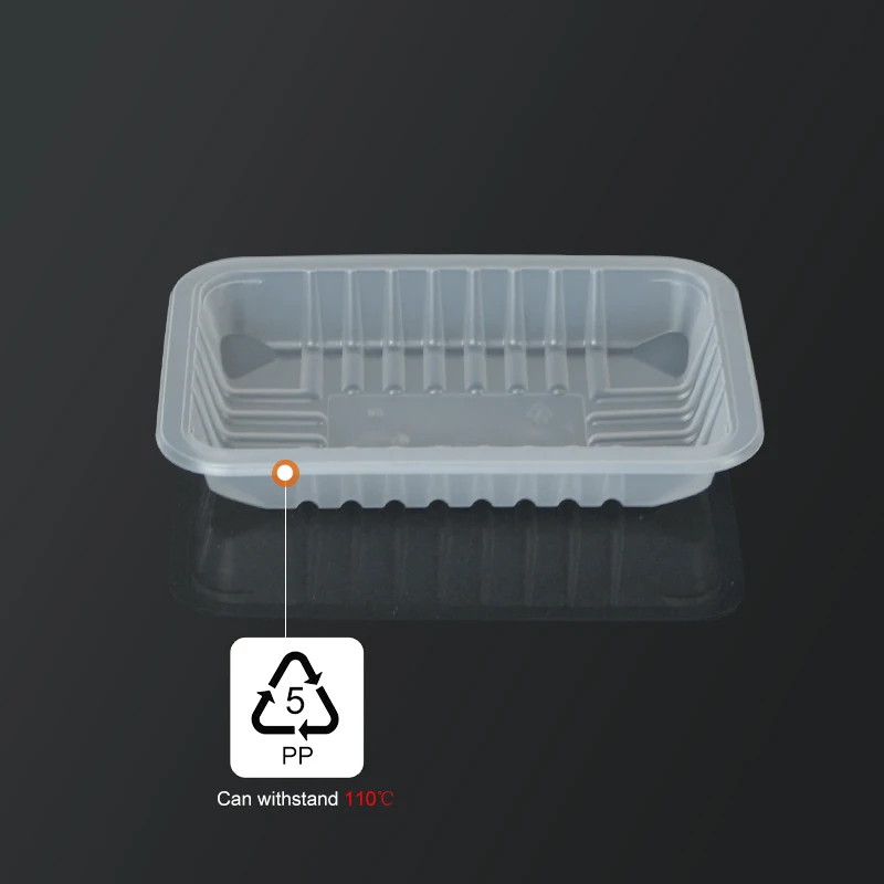 Supermarket Disposable Tray Meat Seafood Plastic Packaging Plate Vegetable Fruit