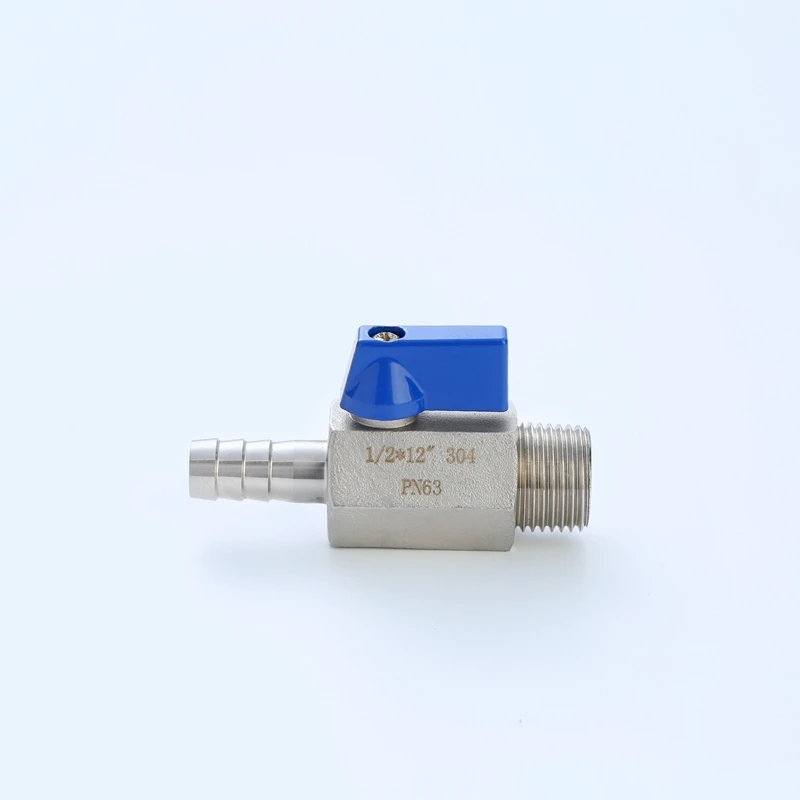 Hydraulic Control Safety Valve Stainless Steel Mini Ball Valve For Pipelines Water Supply