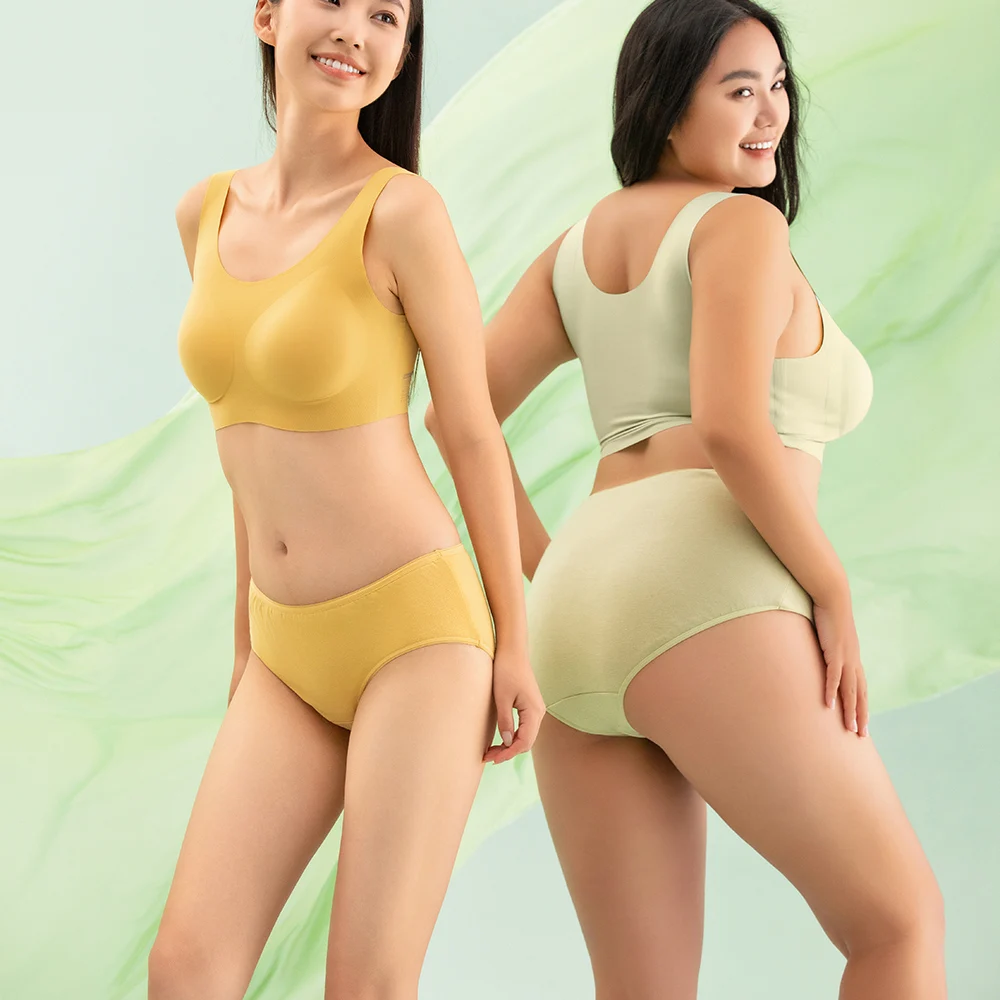 Morandi Ladies Everyday Underwear 7Pcs Travel Outdoor Disposable Soft and Breathable 100% Cotton Underpants for Women