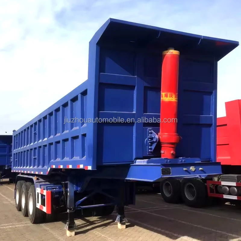 High Quality  Rear Dump Semi Trailer Tipping Trailer Made In China Rear Dump Semi-trailer For Sale