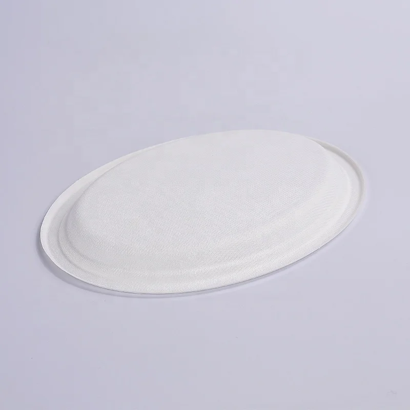 
Disposable plate & cup makers machine make Recycle bagasse Oval plate Ellipse paper Plates 