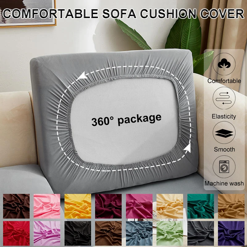 L Shape Super Soft Fabric Sofa Furniture Protector With One Free Pillowcase funda para sofa elastic sofa