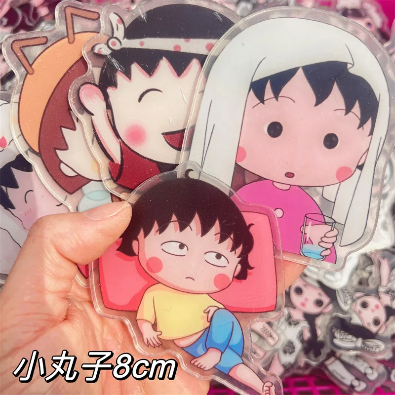 6cm 8cm Collection Acrylic Charms Large Cartoon Anime Decor Charm for DIY