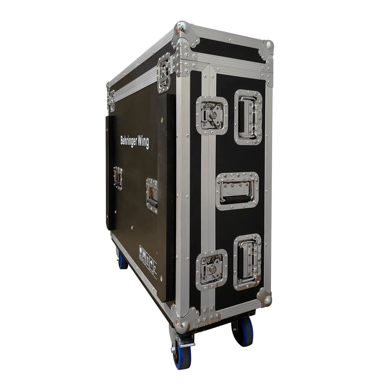 Customized Behringer Wing Flight Case With Wheels Pa Sound System Digital Mixer Three-Open Normal Version Flight Case