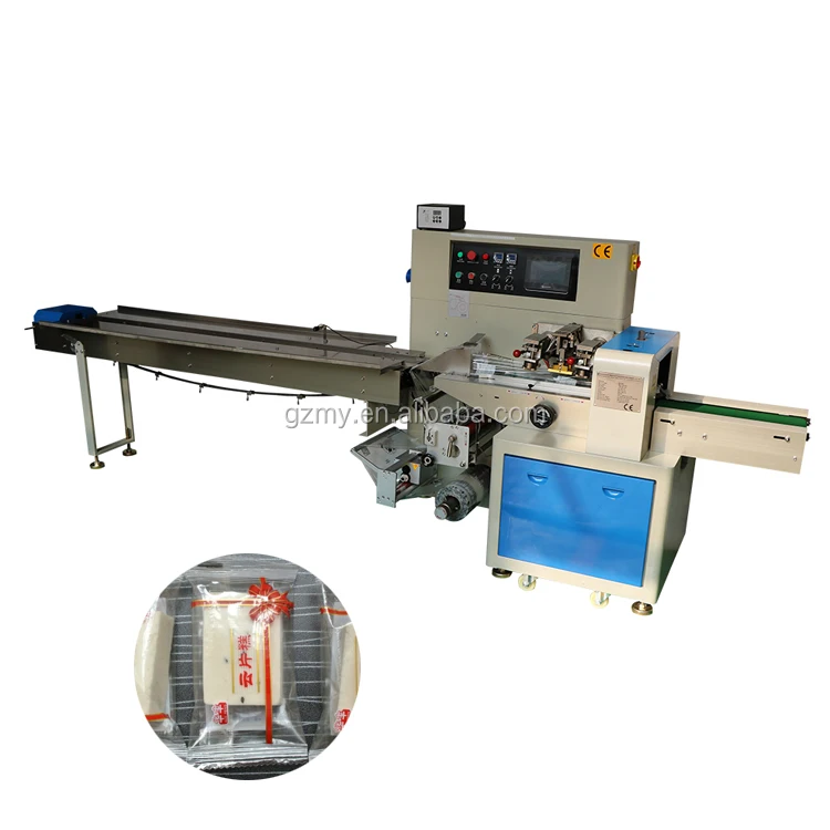 fully automatic line horizontal wrapping type making and soap flow pack packing packaging machine for vegetables cotton candy