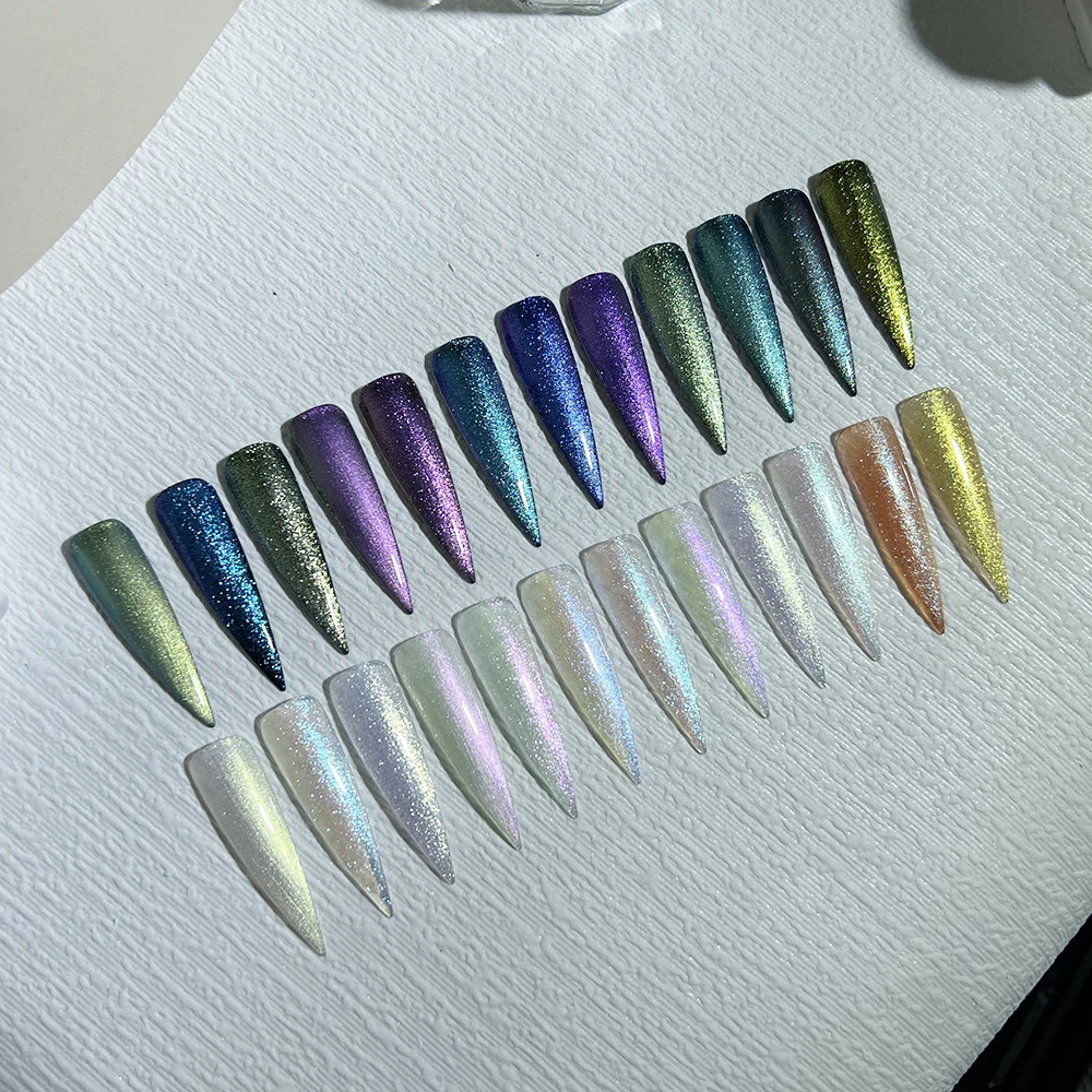 Nail Art Gel Polish Colorful Shiny Galaxy Optical Chameleon Laser Nail Gel Polish