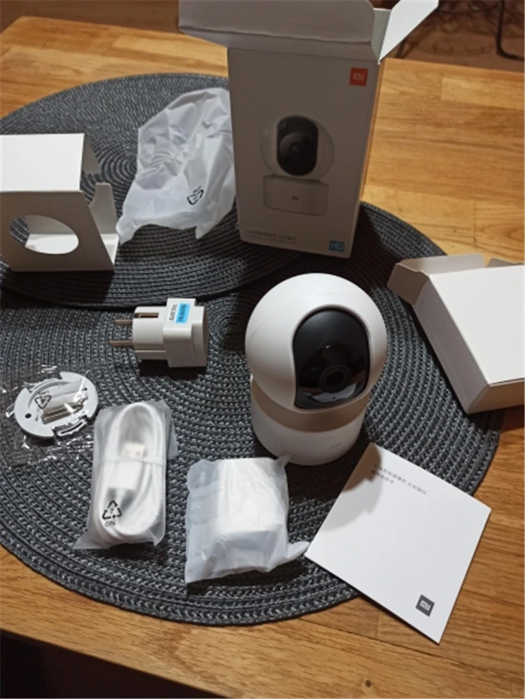 Умная IP-камера Xiaomi Mijia с углом обзора 360 градусов Wi-Fi беспроводная веб-камера ночного видения умная