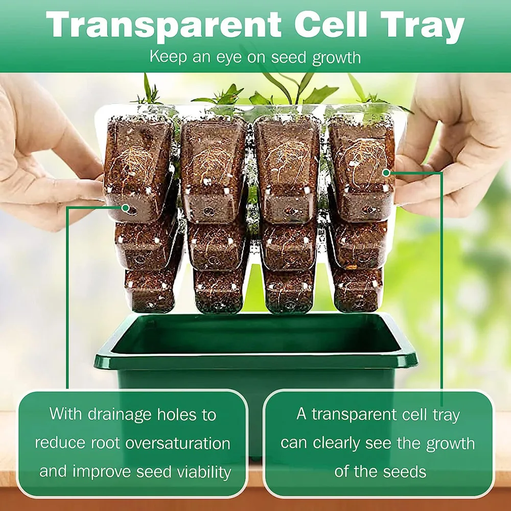 Seeding Heat Mat Cell Nursery Tray Grow Starter Kit Electric Floor Infrared Reptile Pad Bathroom Mirror Heating Film