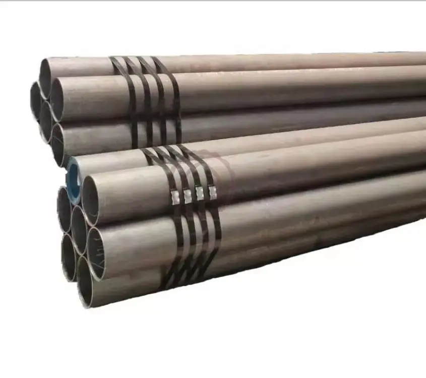 carbon steel pipe ST37 ST52 1020 1045 A106B Fluid seamless carbon steel tube