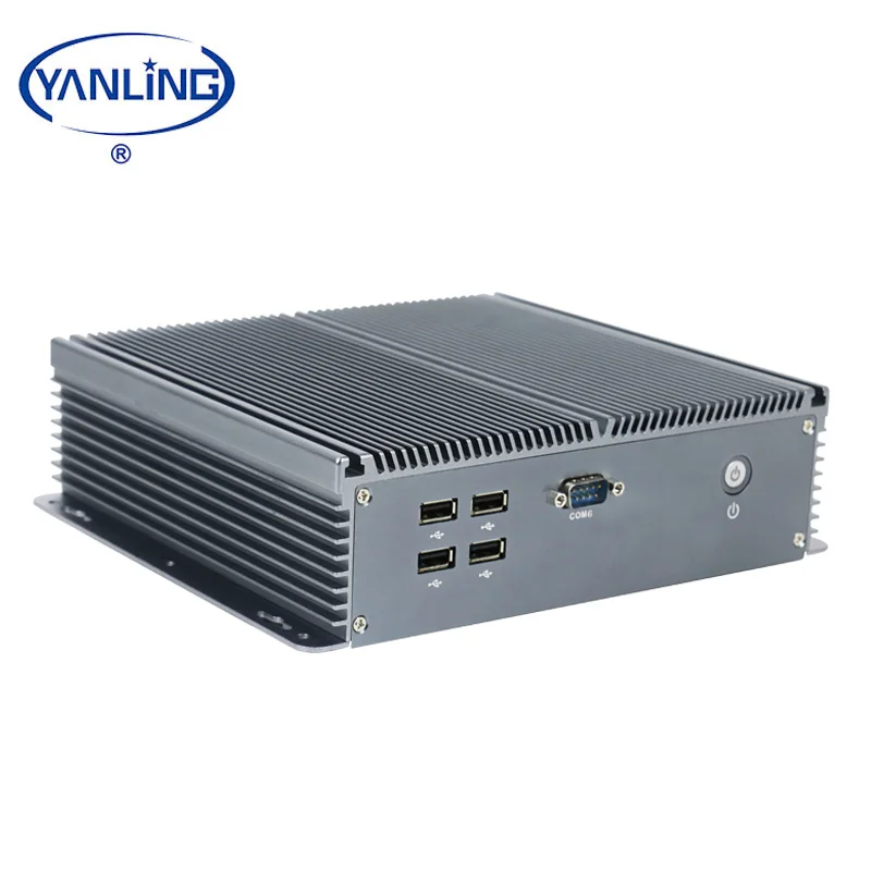 Яньлин Intel J1900 Quad Core Mini PC с серийным параллельных портов Dual Lan X86 одноплатный промышленных поле компьютер