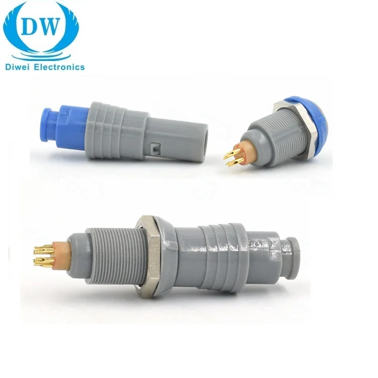 Лучшие продажи Совместимость lemos серии P пластиковые медицинские разъемы plug 6 pin
