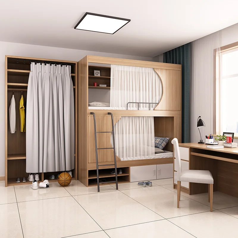Customized Bed Designs Bunk Beds Sleeping Pods and Cabins Crafted from Durable Metal for Sophisticated Hostel Sleep Solutions