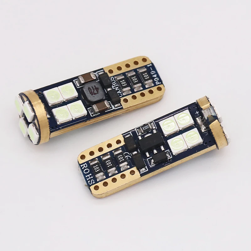Автомобильная светодиодная дверная лампа UNJOYLIOD T10 3030 12SMD t10 canbus 12 В 194 501 5