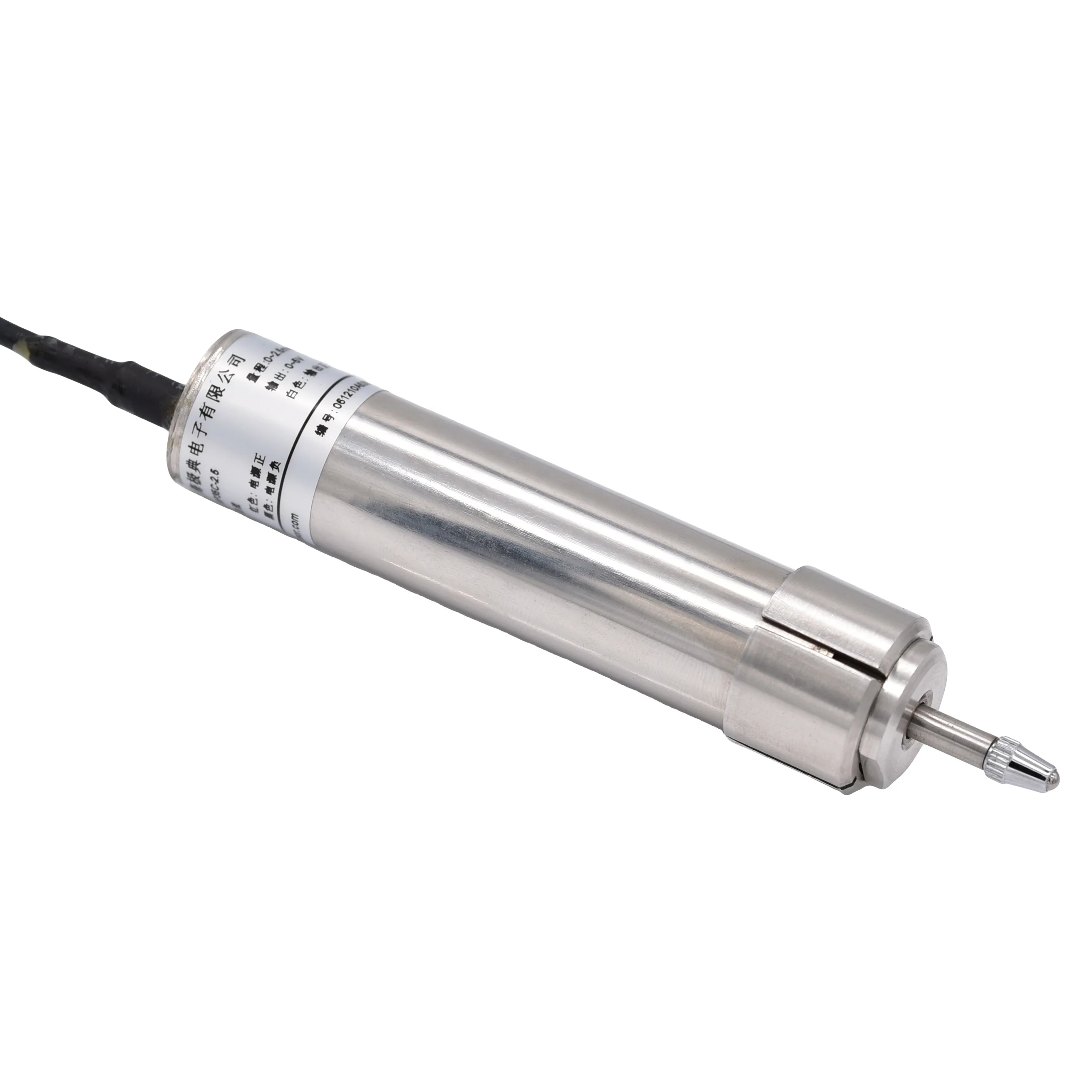 high quality frictionless spring-loaded linear displacement LVDT sensor with 4-20mA