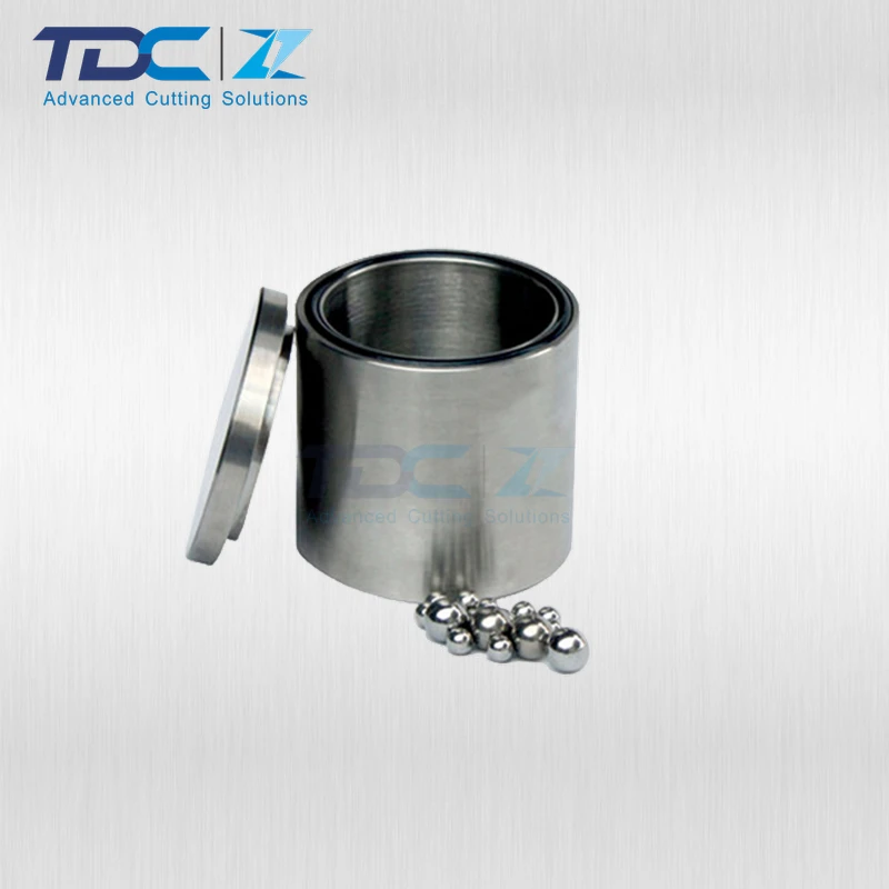 100ml polished tungsten carbide Lab planetary ball mill grinding jar cup bowl