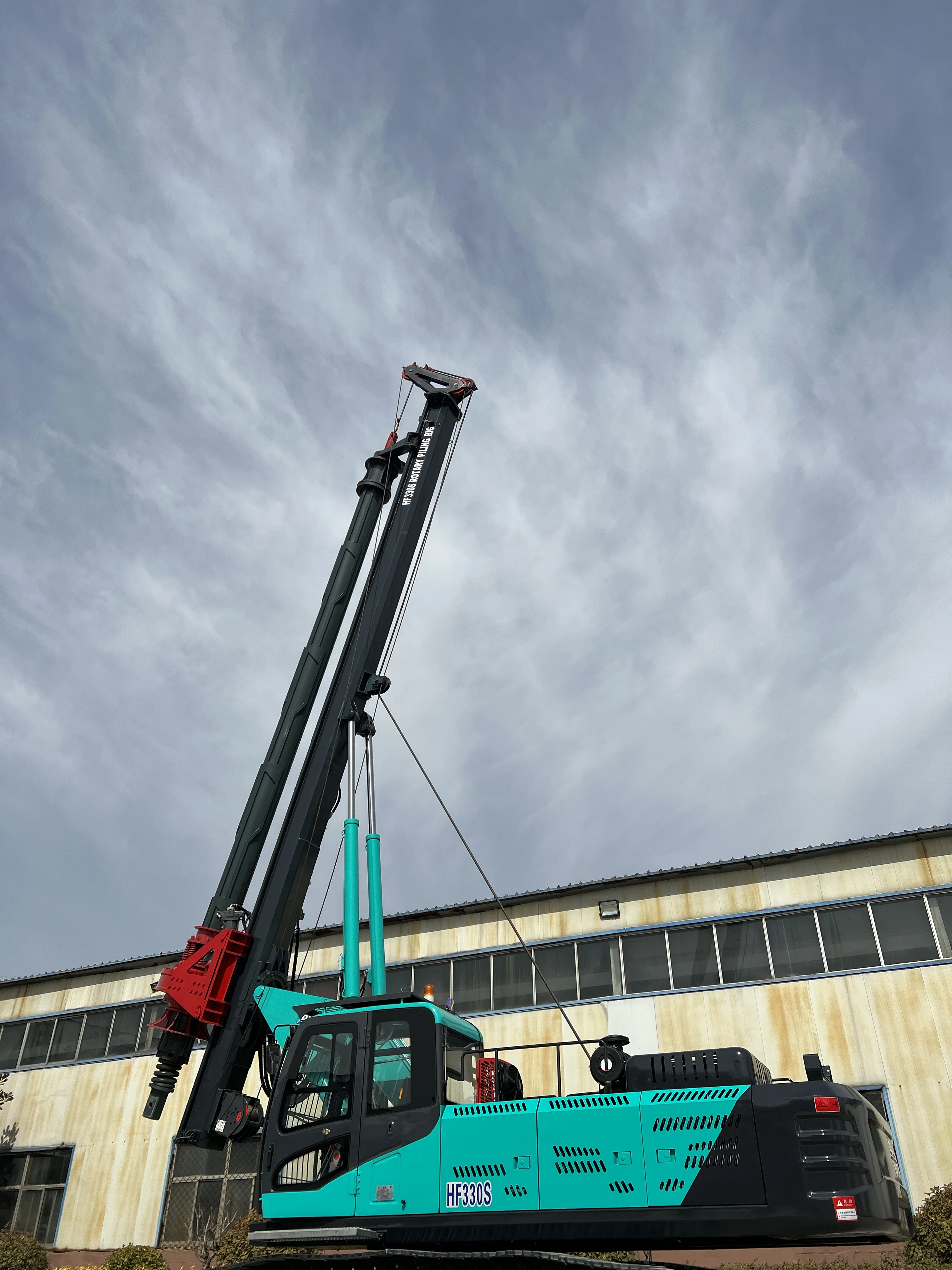 HF20+ Micropile Drilling Rig 40m rock Piling driver Rig rotary hammer price drilling machine mine drilling rig