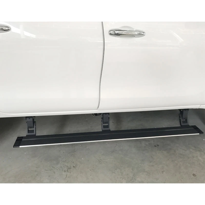Factory Outlet Aluminum Electrical Running Boards Power Side Step Running Board for Toyota Hilux Vigo Revo Rocco 2012-2022