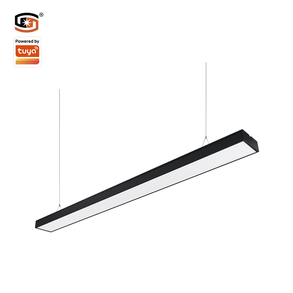 Tuya Smart High Quality office Aluminum 36w Led Linear Lighting Led Linear Pendant Lighting 1.2m Led Shop Light