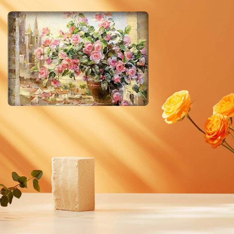 1000 Pieces Paper Jigsaw Puzzles Brain Game Toy Print Custom HD Castle Flower for Adult and Children Gifts Eco-friendly Unisex