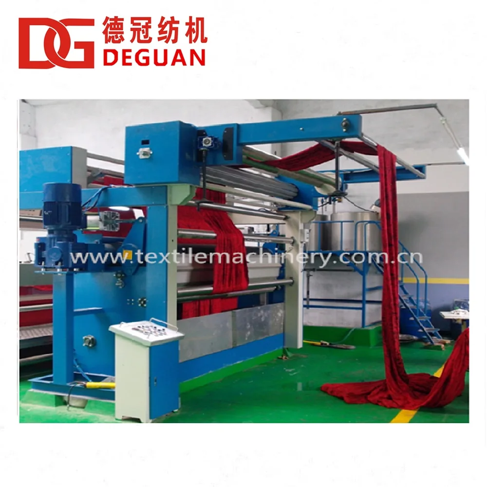 DEGUAN машина для открытой ширины прокладки и выдавливания ткани перед стентером, расслабляющая сушилка