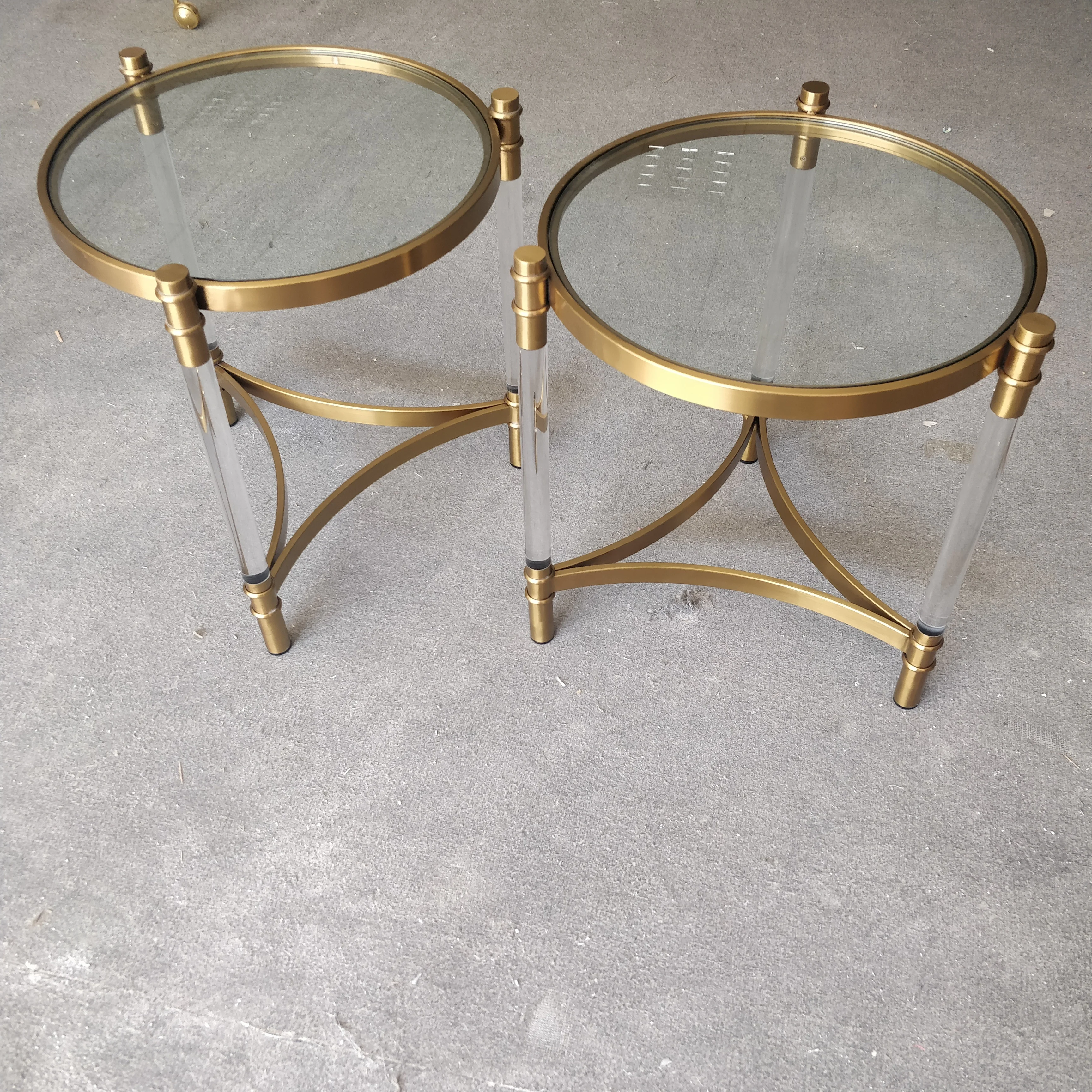 Beautiful appearance metal Round table popular and hot sale home furniture