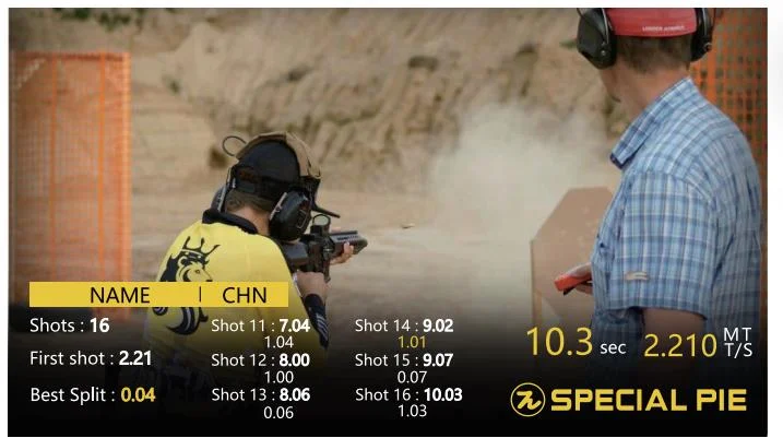 Hot Sale ARGUS Action Camera from Special Pie for shooting sports shooters, supporting connect to M1A2+ shot timer IPSC IDPA