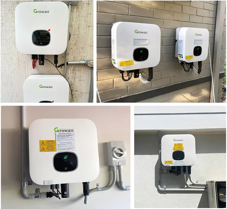 Solar  Inverter MIN 8000TL-X On Grid Growatt Solar Inverter with Wifi