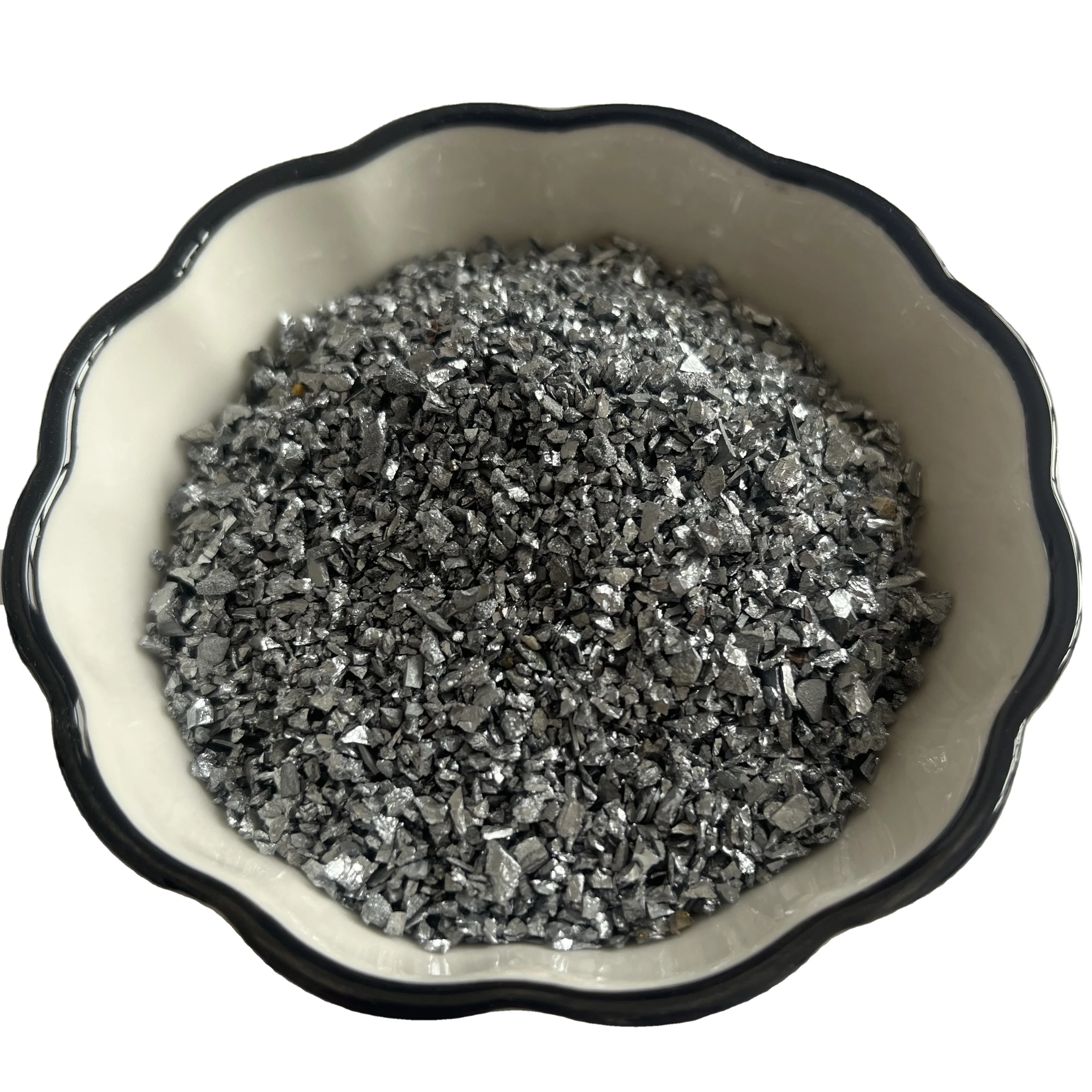 Metal chromium 99.5% 1-3mm Optical Vacuum Coating Materials Cr Chromium Metal Particles