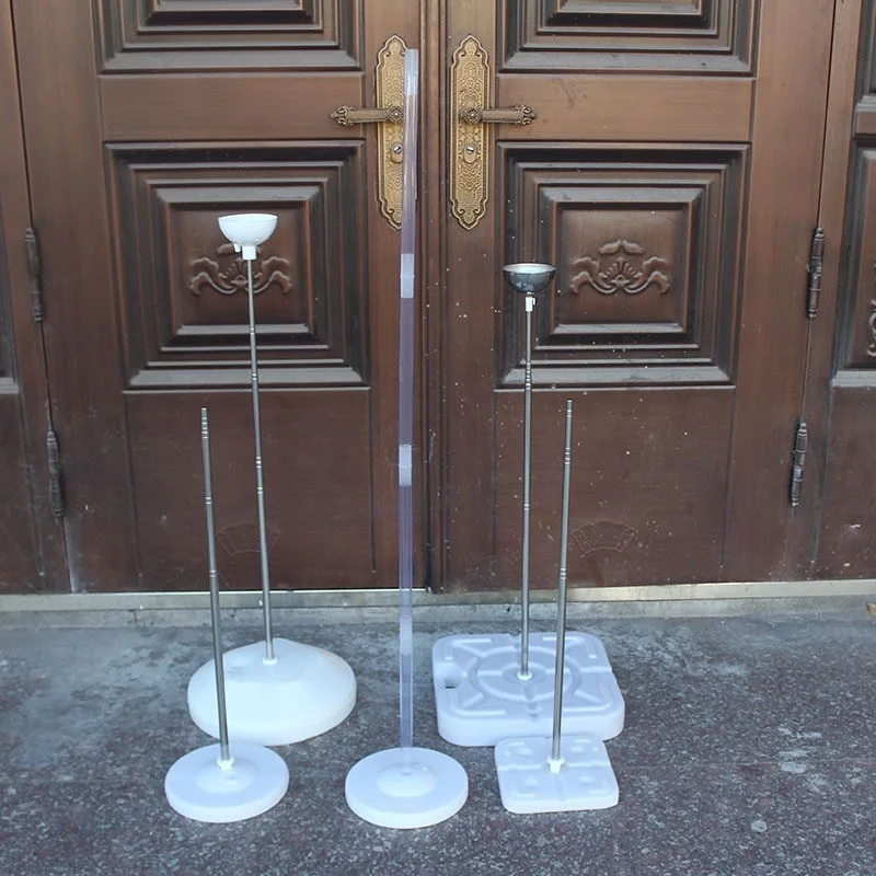 Colorful Metal  Rods Supplies Balloons Holder Sticks