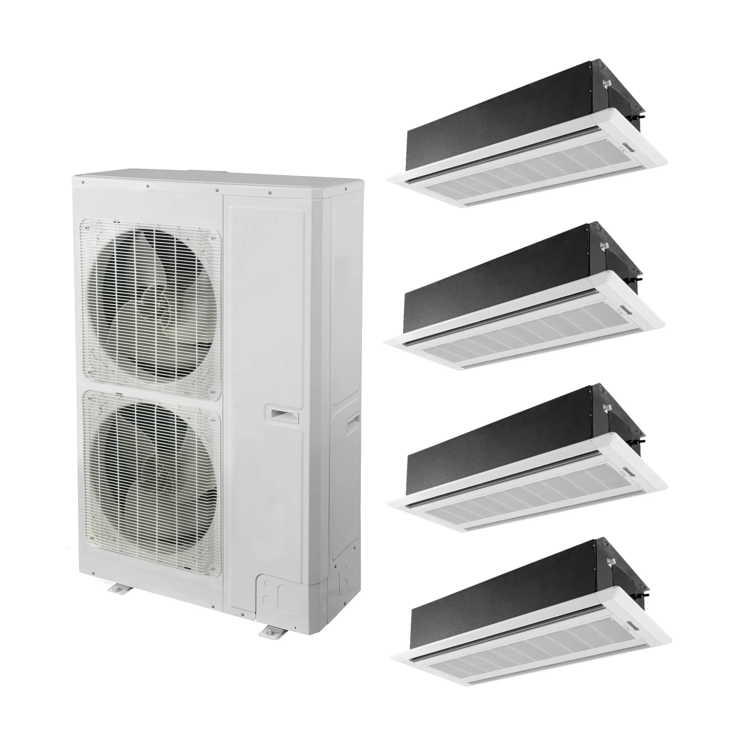 2 Way Cassette 4 Zone Air Conditioner Residential Heating/Cooling Ac Multi Split Ceiling Cassette VRF System Air Condition