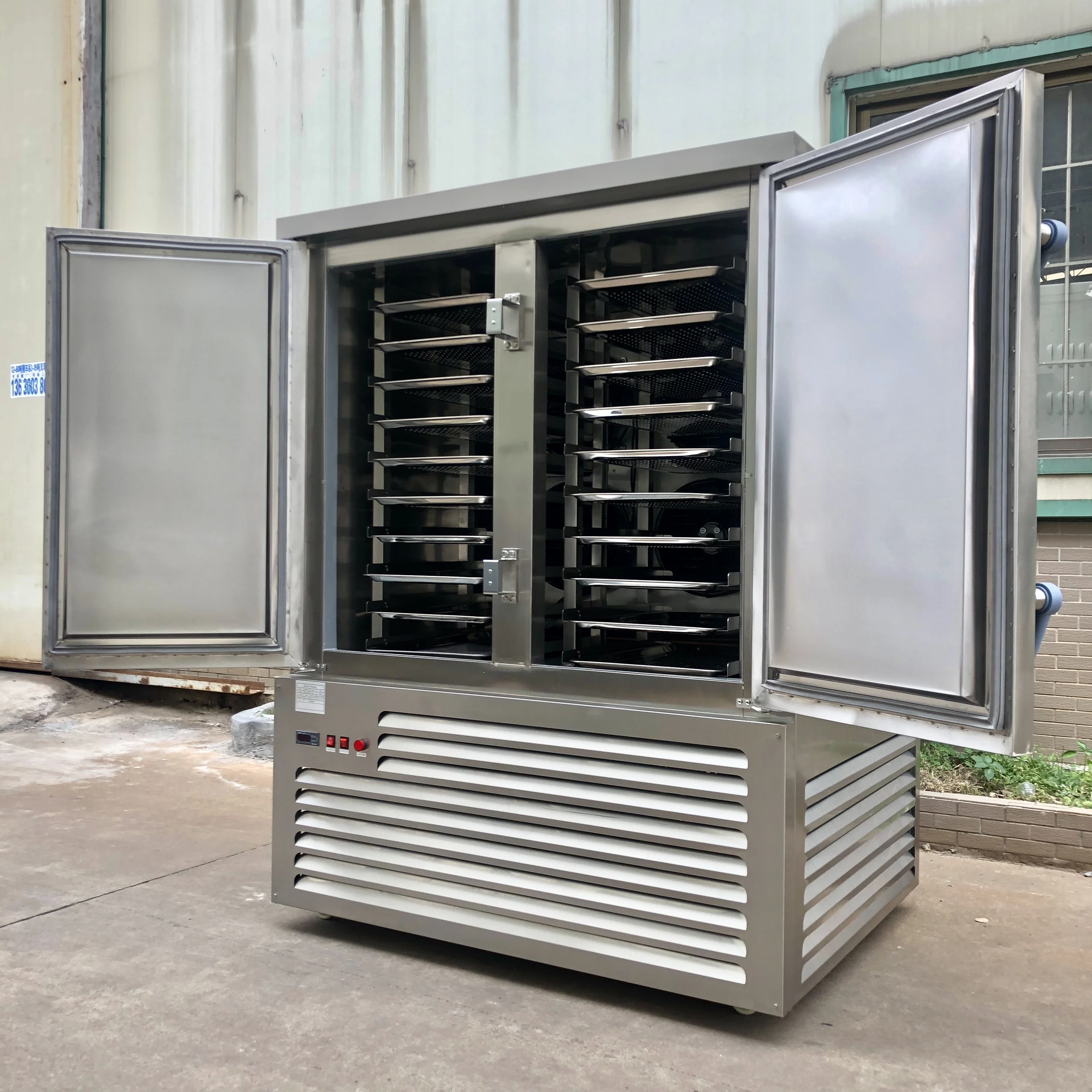 Automatic Commercial Fast Cooling Automatic 650 L Blast Freezer