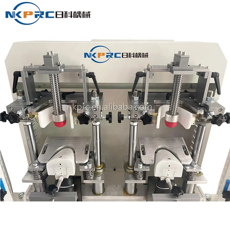 Double Cold And Double Heat Station Shoe Toe Cap Molding Upper Shaping Machine For Ladies And Sport Shoe Counter Making Machine