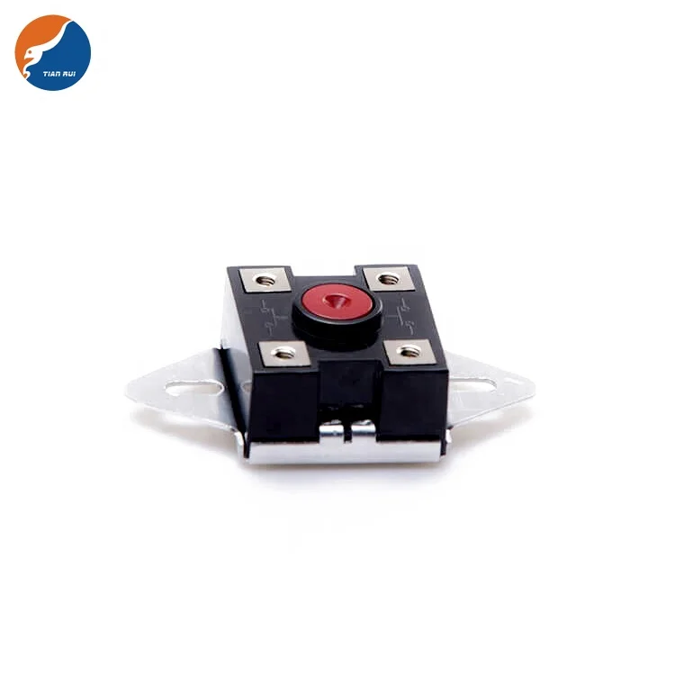 Ручной сброс нормального открытого закрытого типа KSD307 термостат бакелитовый керамический до 150C 100 в 250 в 60 А Электрический водонагреватель