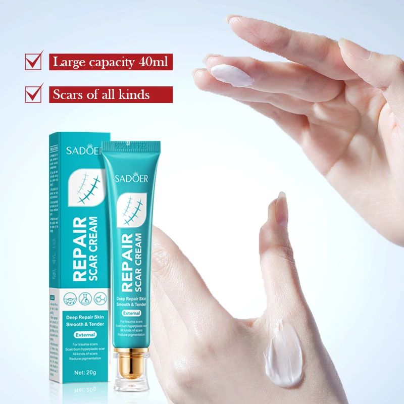 OEM wholesale SADOER  Scar Removal Cream natural herbs skin care products skin repair acne treatment
