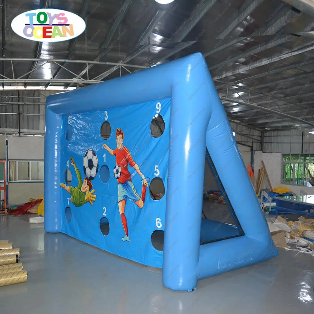 2024 new Inflatable Soccer Goal Shooting Target Football Gate Shooting For Sport Game
