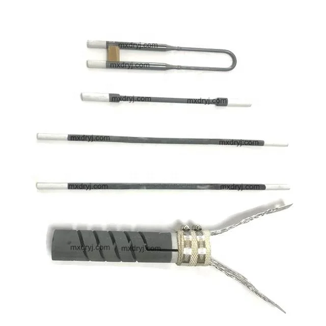 High temp tube electric 1700 vertical molybdenum silicide furnace tube rod