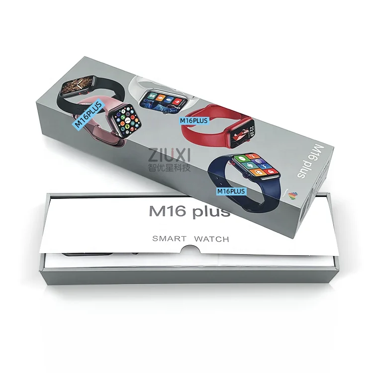  M16Plus Smart Watch Series 6 Spin Button Original Wearfit Pro HS6621 Chip IWO Reloj M16 Plus