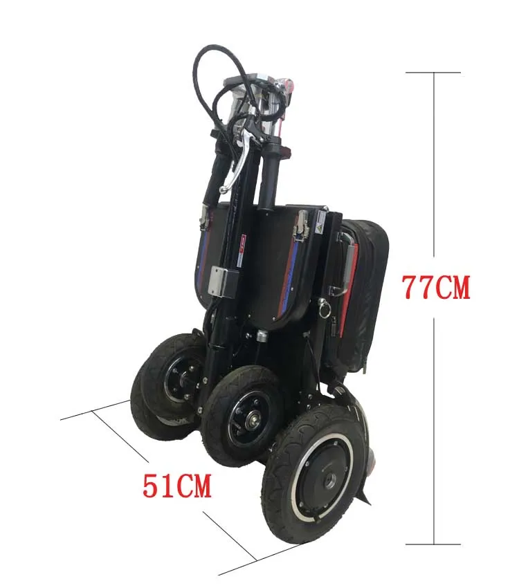 Electric scooter adult 3/4 wheel used adult foldable raycool electric scooter for elderly people and disabled