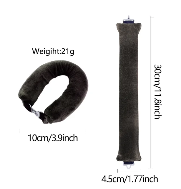 3PCS Soft Hair Rollers Hair Curlers to Sleep in Hair Rods for Curls Heatless Curl Rods Overnight Blowout Rods