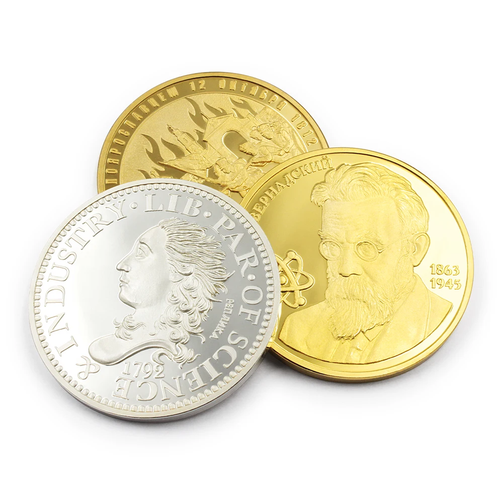 Factory Supply Custom 3D 2D Coin Double-sided Metal Soft Enamel Uv Printing Challenge Coin Halloween Decor Coin