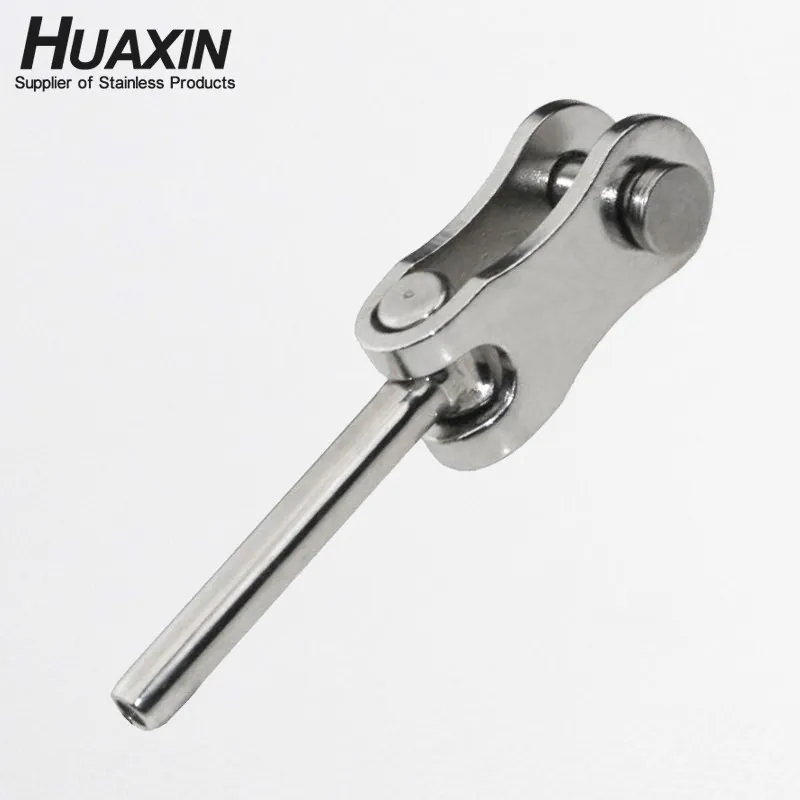 Top Quality Stainless Steel 316 Surface Mount Swivel Toggle Terminal End Fitting Wire Rope Cable 1/8 3/16